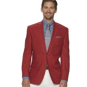 Chap's Men's Classic-Fit Linen Blend Sport Coat